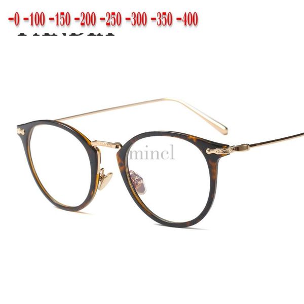 

round pchromic finished myopia glasses psensitive chameleon anti-glare change color lens prescription glasses uv400 nx, Black