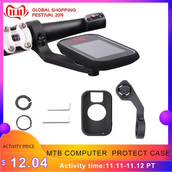 

for 31.8/25.4mm handlebars bicycle bike mtb computer gps protect case protective silicone case for gps polar v650