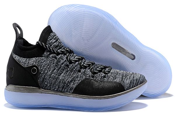 

2018 New Arrival KD XI 11 EP Oreo Ice Blue Sports Basketball Shoes for Top quality Mens Kevin Durant 11s Trainers Designer Sneakers US 40-46