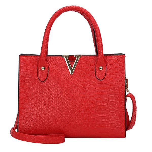 

retro fashion female square bag 2018 new pu leather women bag crocodile pattern tote shoulder messenger bags#t2