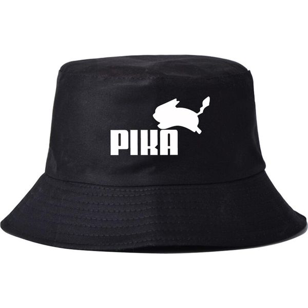 

2019 summer k funny cute pika hat men women bucket hat outdoor hunting panama fishing cap bucket women