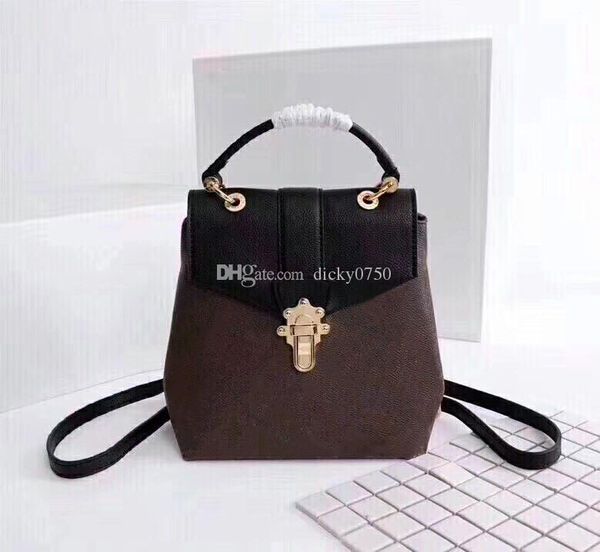 

оптовый классический печатный рюкзак, старомодный рюкзак, рюкзак, крышка, замок и кнопка наплечная сумка, простая личность, один должен