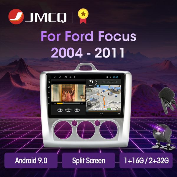 

jmcq android 9.0 t3l plus for focus 2 3 2/3 2004-2011 car radio multimidia video player navigation gps 2b+32b 2din dvd car dvd