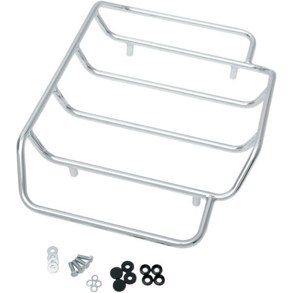 

chrome pak luggage rack for tour 1984-2018 dresser models