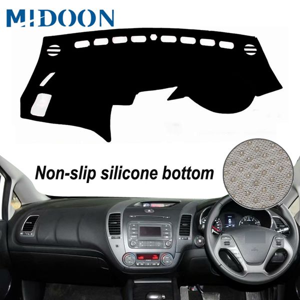 

midoon for kia forte cerato 2014 2015 2016 2017 2018 car styling covers dashmat dash mat sun shade dashboard sun shade custom