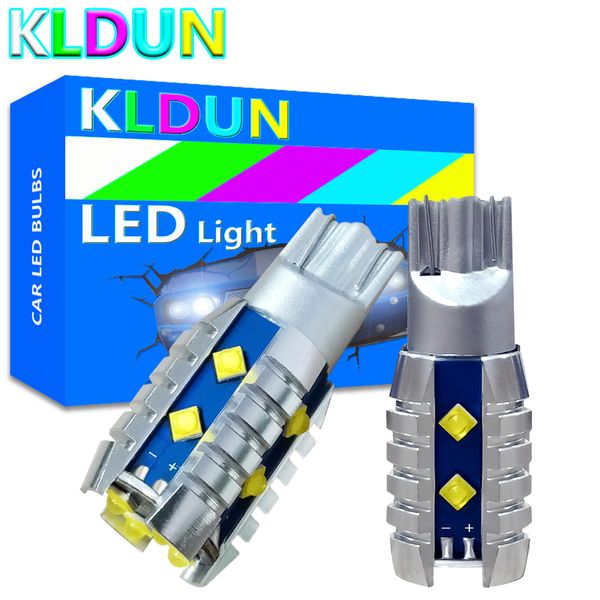 

2шт t15 w16w led автомобильные фары дневного сигнала поворота боковой маркер стоп парковки обратный свет ксенон белый dc12v