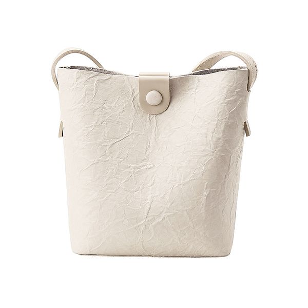 

simple students shoulder bag shoulder bucket bag women's