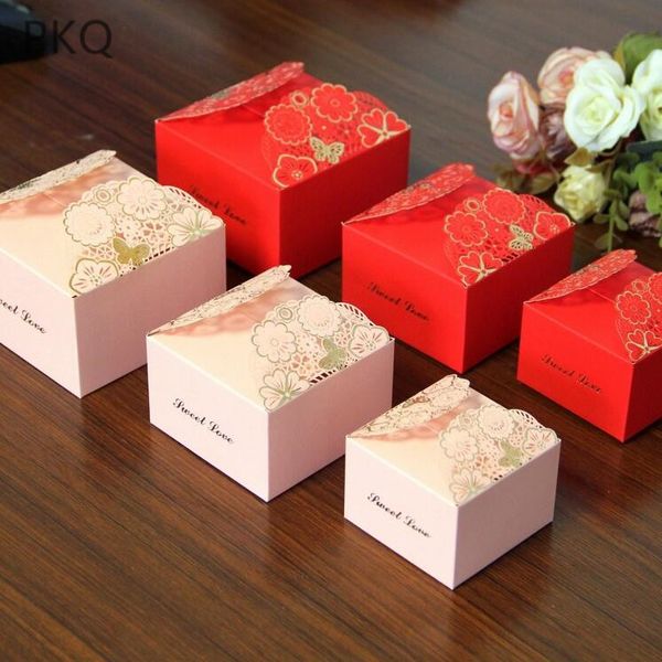 

10pcs favor candy box bag,new craft paper wedding favor gift boxes,pink pie party box bags,red eco friendly kraft promotion