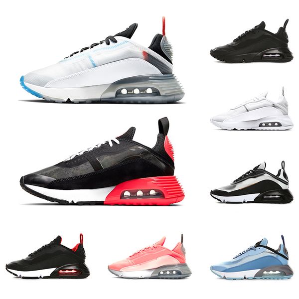 

2090 men women running shoes pure platinum duck camo bred triple black white 2090s mens sports sneakers size 36-45
