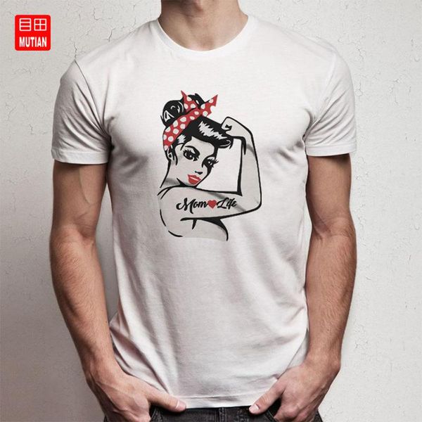 

rosie the riveter t shirt, White;black