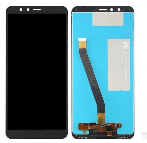 

black white 5.93 inch enjoy 8 plus lcd display touch screen digitizer assembly replacement for huawei y9 2018 la-l22 fla-lx2