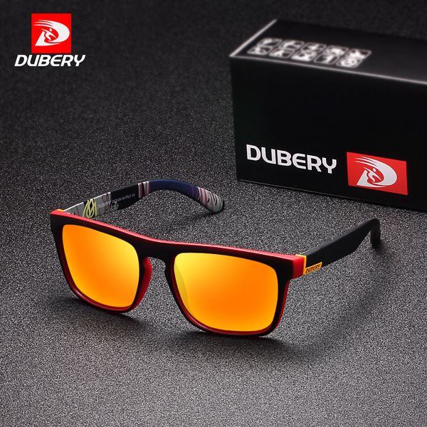 

dubery polarized sunglasses for men women classic sun glasses men driving sport fashion male eyewear designer oculos uv400 731, White;black