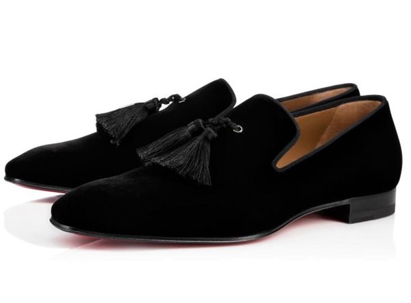 

original box brand red bottom oxford greggo orlato flat men's walking shoes outdoor business party dress bussiness slip on loafers shoe, Black