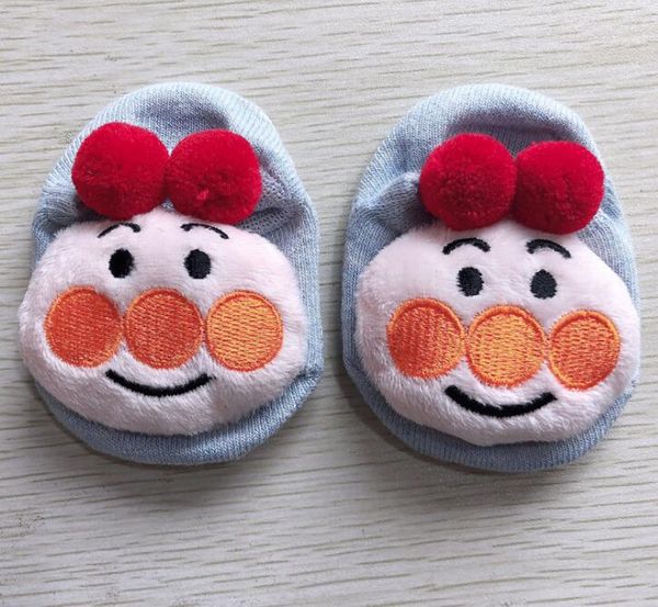 

baby floor socks cartoon doll children socks dispensing non-slip indoor baby socks wy543, Pink;yellow
