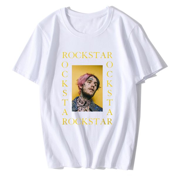 

мужские лил peep tshirts шеи экипажа с коротким рукавом мода стиль hip hop summer rip homme одежда, White;black