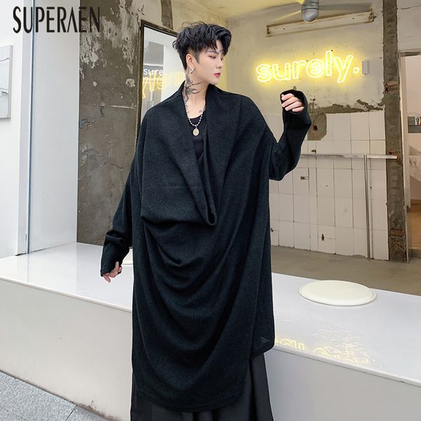 

superaen spring and autumn pullovers sweater women europe new 2020 wild casual ladies sweaters long-sleeved fashion female, White;black