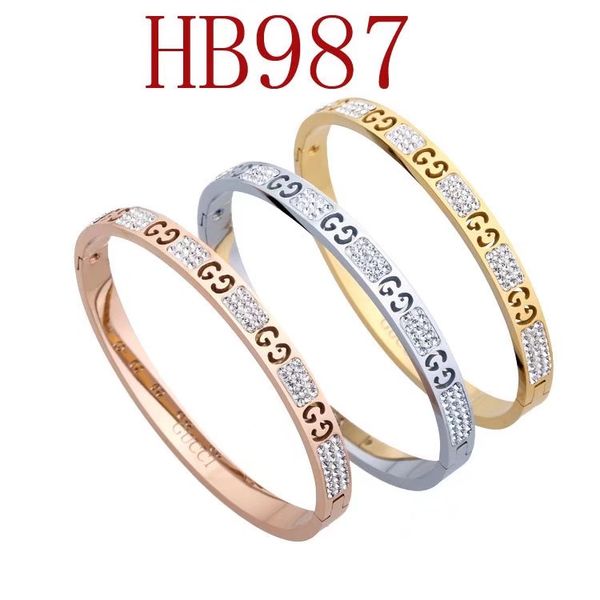 

designer bracelet for women high-end quality fashion designer bangle jewelry for ladies charm bracelet with 4 colors drop shipping, Golden;silver