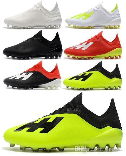 

2018 new style mens soccer shoes x 18.1 ag low ankle soccer cleats speedmesh x18.1 ag messi speed mesh outdoor football boots