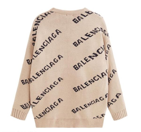 

мужчины конструктор свитера с длинным рукавом мужская мода шерсть с letters толстовка пуловер женщины свитер мужской одежды s-2xl free shipp, White;black