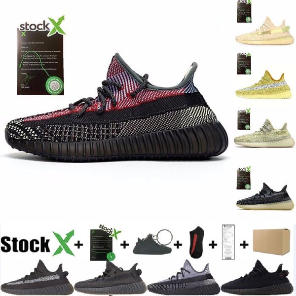 

yeezreel kanye west v2 мужчин, женщины кроссовки синего оттенок yecheil ешая черный светоотражающую дизайнерскую обувь мужских кроссовок j #