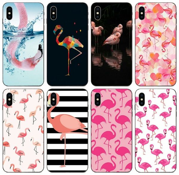 

tongtrade] pink cute bird flamingo окрашенный чехол для iphone 11 pro max x xs xr 6s 5s 5с plus galaxy j3 j5 честь 5x 6x 7x htc desire 628