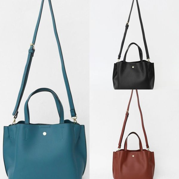 

legato largo lotte hand shoulder leather women's 2019 fashion portable tote bag shoulder bag, White