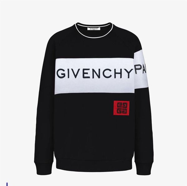 

fashion mens hoodies brand pullover hoodie long sleeve caasual sweatshirt brand letter embroidery autumn winter mens #xb, White;black