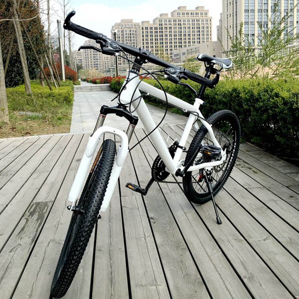 

steel material 21 speed 24 inch shifting white cycling equipment manufacturer mountain bike