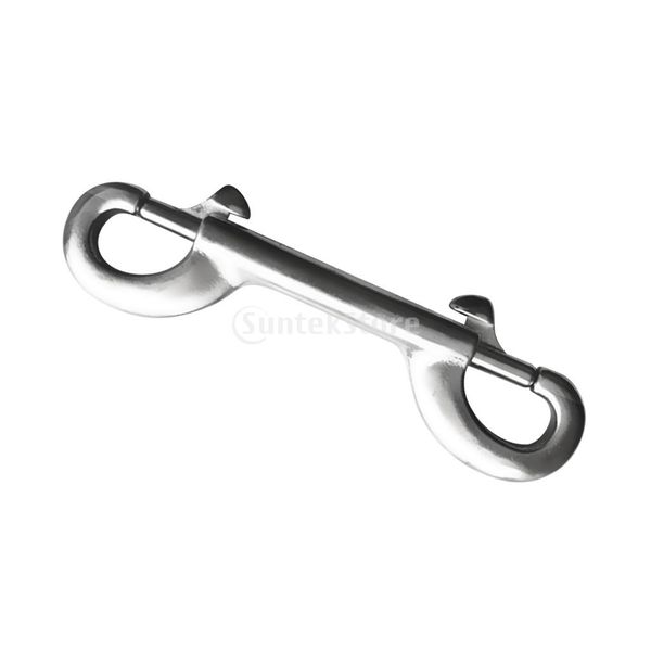

10cm/ 4inch scuba diving 316 stainless steel double ended snap bolt clip hook