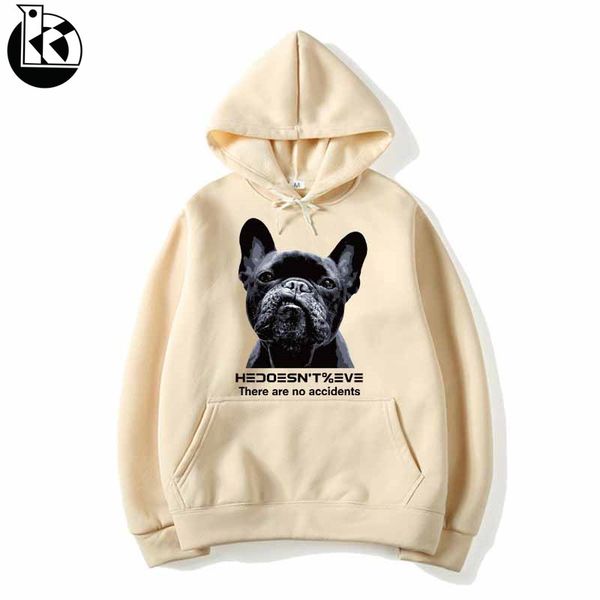 

2019 men sweatshirts autumn winter fleece print pet print fashion casual men's sportswear hoody harajuku hoodies s~3xl, Black