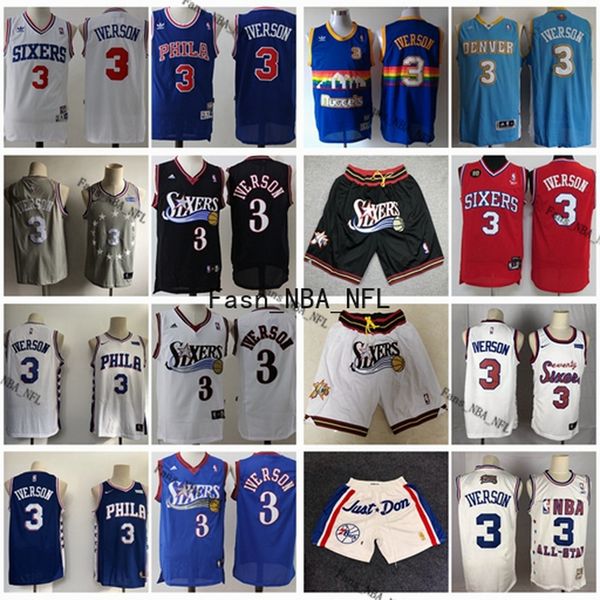 allen iverson 10th anniversary jersey