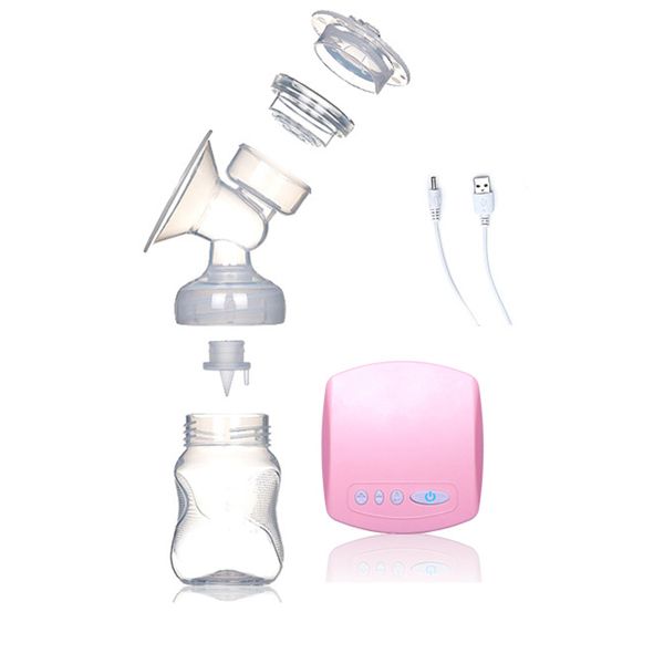 

cysincos intelligent automatic electric breast pumps nipple suction milk pump breast feeding usb electric breast pump for mom, White