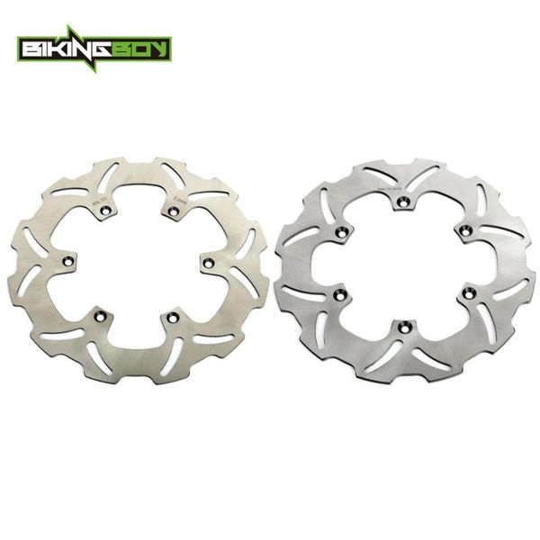 

bikingboy front rear brake discs rotors disks yz125 yz250f 02-19 yz 250 02-18 yz450f 03-15 wr 125 250 wr250f wr450f 2020 17 16