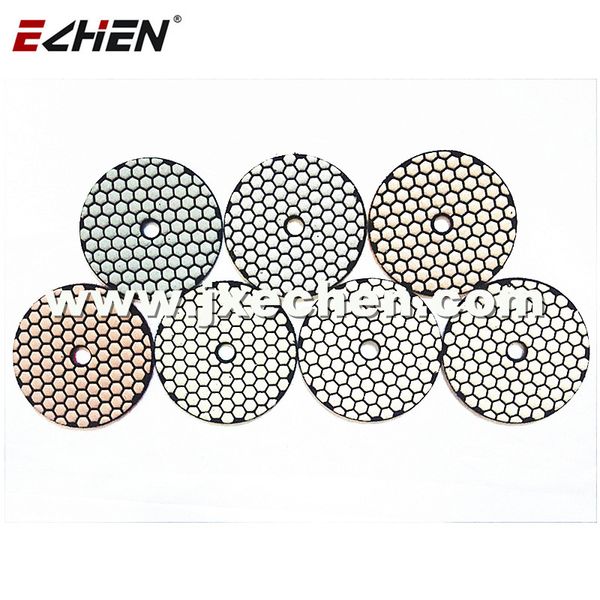 

5 pieces dry resin diamond flexible polishing pad