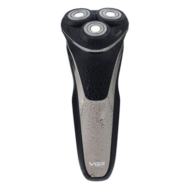 

electric shavers vgr v-306 shaver 3 cutter head rotary shaving lcd display usb rechargeable wash hair trimmer men