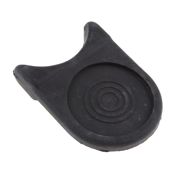 

lightweight black rubber guitar rest stand, easy to use and carry, simple table corner stand
