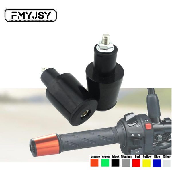 

motorcycle accessories 7/8'' 22mm handlebar grips handle bar cap end plugs for er6n er-6n 2009- 2014-2015 accessories