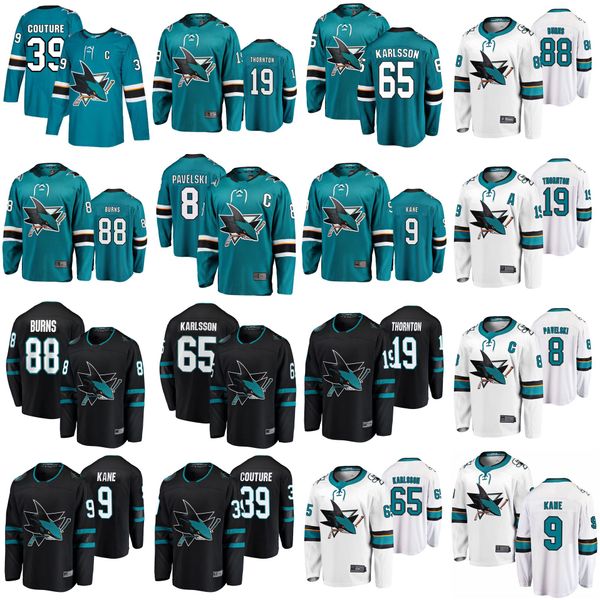 san jose sharks brent burns jersey