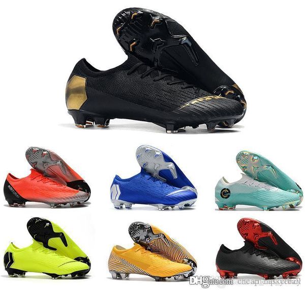 

superfly vi 6 360 cr7 mercurial vaporx xii elite fg njr 12 низкий голеностопного роналду mens футбол обувь