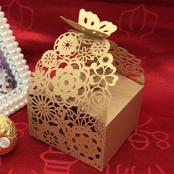 

candy box bag chocolate paper gift box butterfly flower lace birthday wedding party decoration craft diy favor baby shower wh