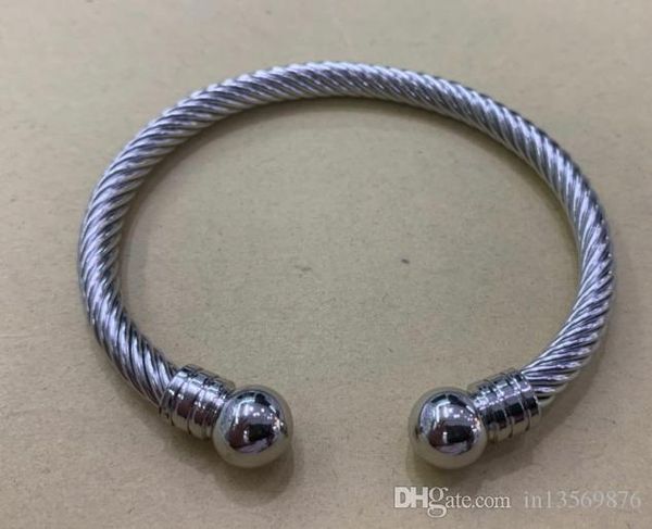 

2019 women female ladies punk dj personality bracelets unique design gold retro cuff bangles wristband with box 2colors ing, Black