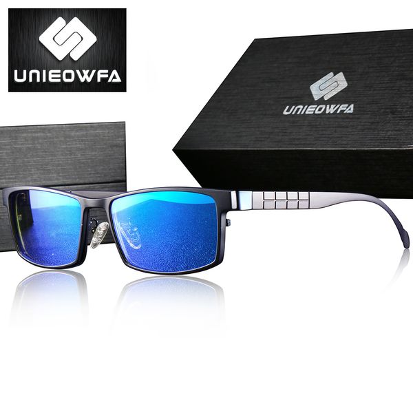 

unieowfa 2 in 1 magnetic clip polarized prescription sunglasses men optical myopia sun glasses for men degree eyeglasses frame, White;black