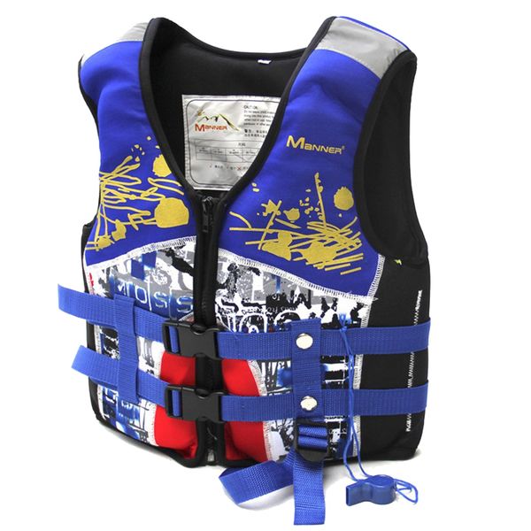 

manner child life vest aid jacket swimming life jacket for drifting boating survival fishing safety water sport wear