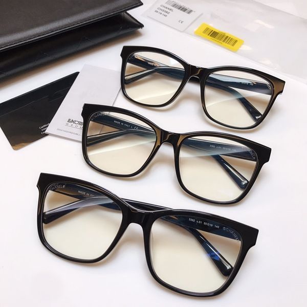

ch3392 style myopia glasses frame 55-19-140 italy imported double-color plank for prescription glasses fullset packing