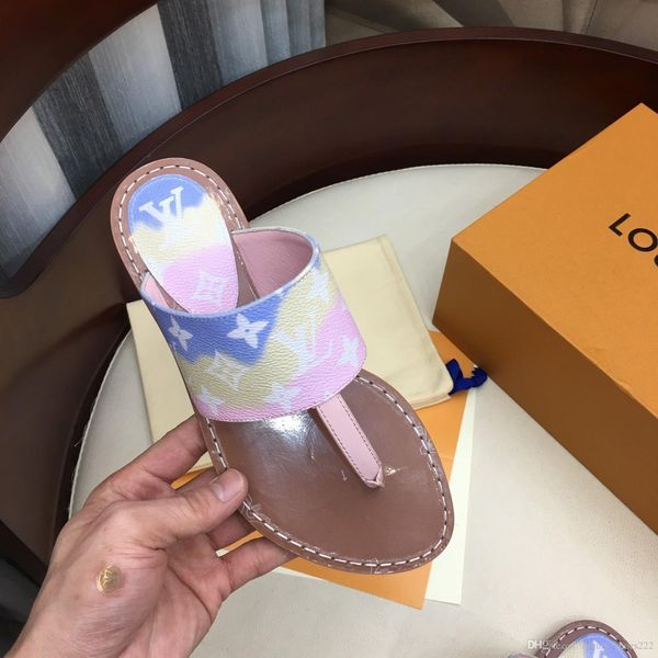 

ladies summer latest parma flat sandals, summer wide band sandals, casual tie-dye effect brand-name shoes, ladies beach patent leather1