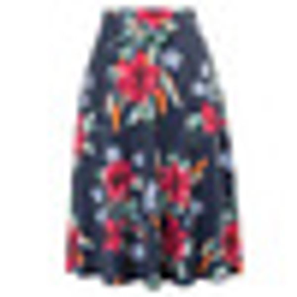 

vintage skirt short coaktail women snowma swing cute office school beach new, Black