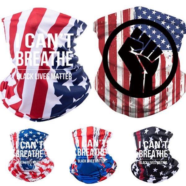 

i cant breathe3d balaclava face mask seamless magic colorful ski neck bandana scarves neck shield anti-uv men sun mask warmer headgear bi #6, Blue;black