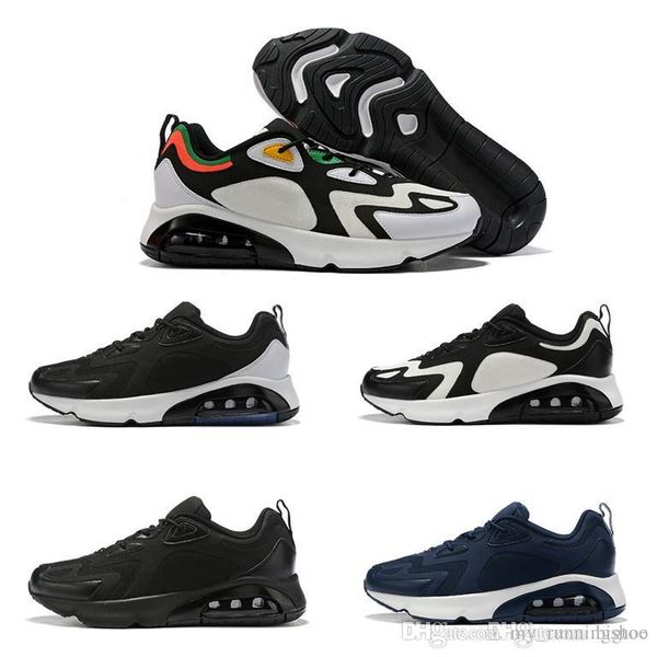 

2020 new 200 react men sports shoes designer running shoes wild white blue black casual shoes size 40-46