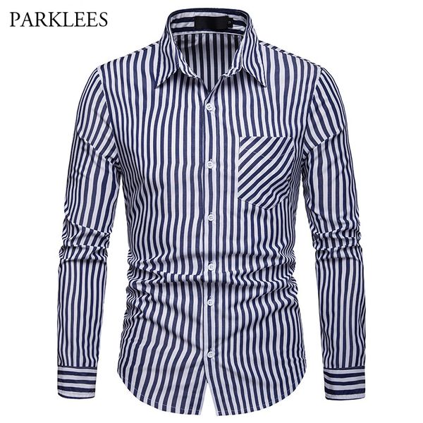 camisas rayas verticales hombre