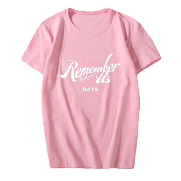 

day6 series remember us youth part2 related products should aid clothes celebrity style men and women short-sleeved t-shirt, White;black
